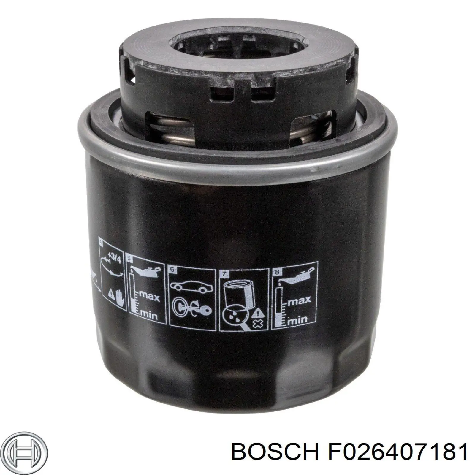 F026407181 Bosch Масляный фильтр двигателя