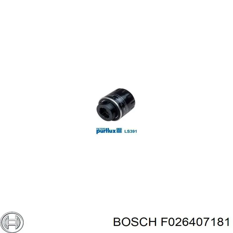 Фильтр очистки масла центробежный Bosch F026407181 цена, от 9.61 USD