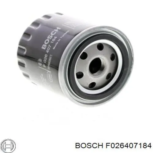 Фільтр масляний F026407184 Bosch