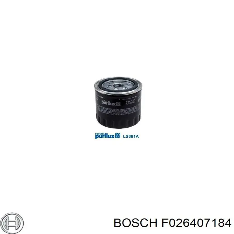 Фильтр масла Bosch F026407184