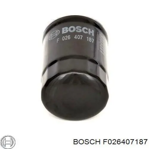 F026407187 Bosch масляный фильтр