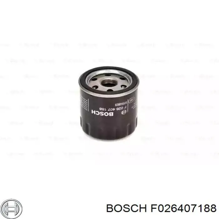F026407188 Bosch filtro de óleo