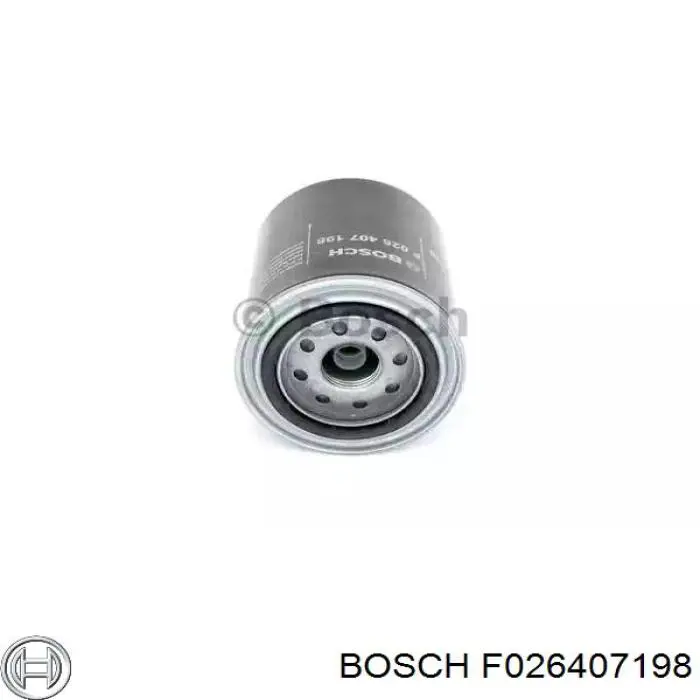 F026407198 Bosch filtro de óleo