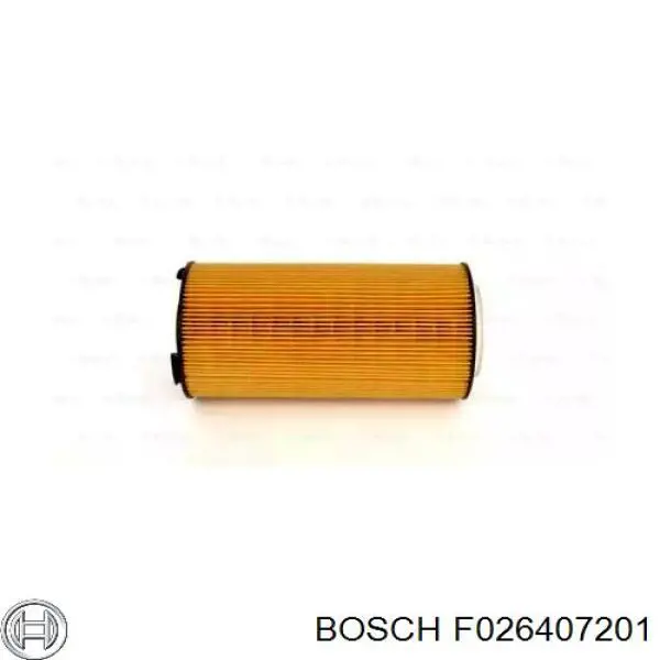 F 026 407 201 Bosch filtro de óleo