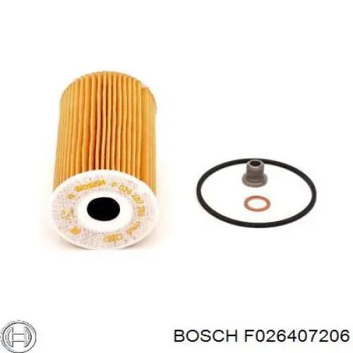 Масляный фильтр F026407206 Bosch