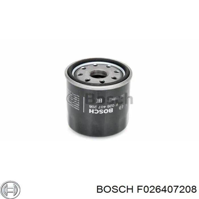 Filtro de aceite F026407208 Bosch