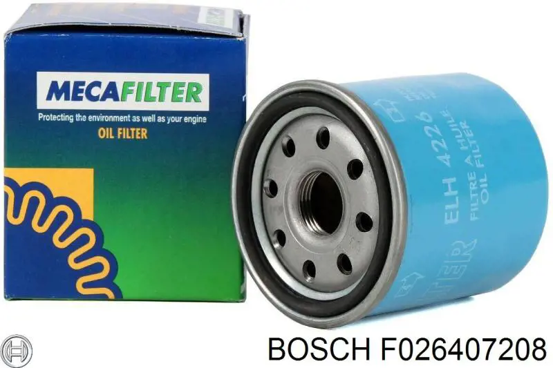 F026407208 Bosch Масляный фильтр двигателя