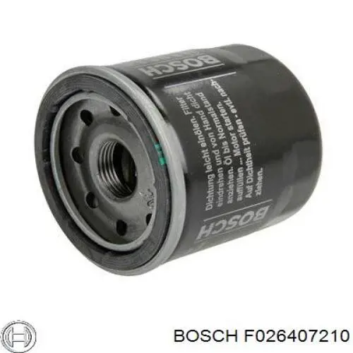 Фильтр масла Bosch F026407210