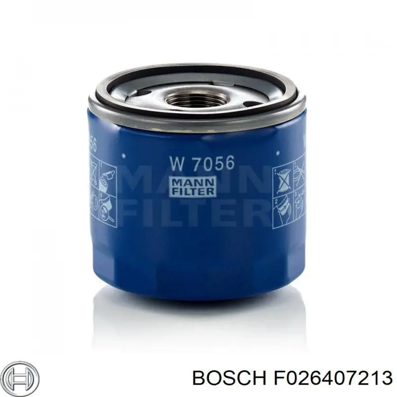 Фільтр масляний F026407213 Bosch