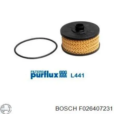 F026407231 Bosch Масляный фильтр двигателя