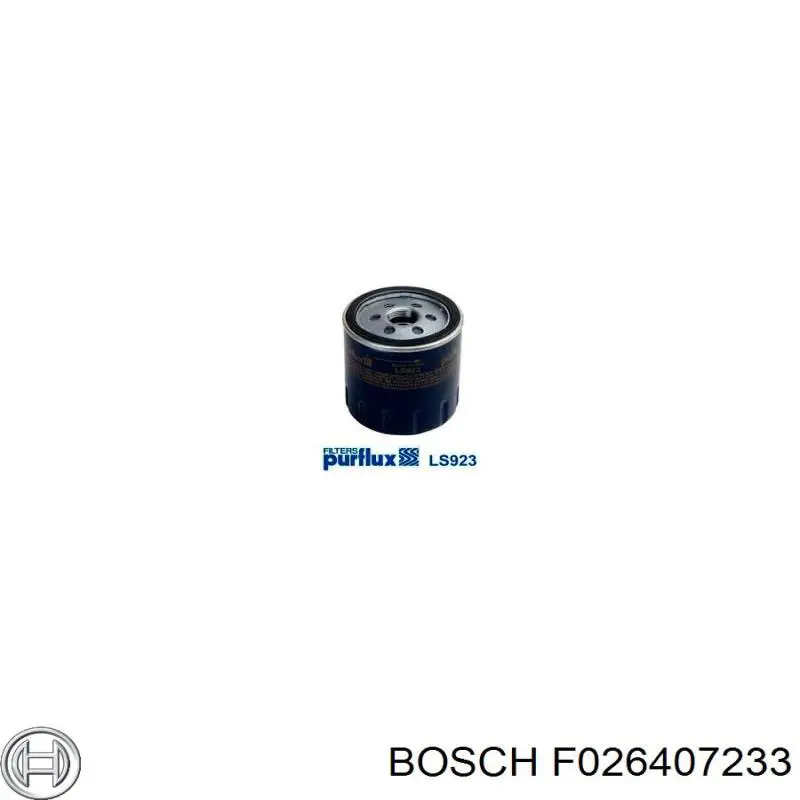 Фильтр очистки масла центробежный Bosch F026407233 цена, от 7.52 USD