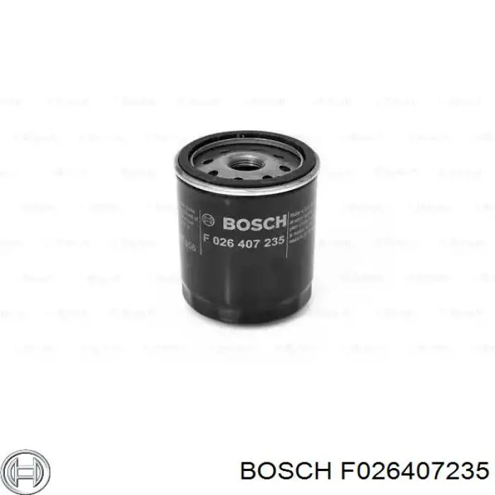 Масляный фильтр F026407235 Bosch