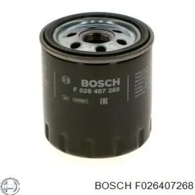 Масляный фильтр F026407268 Bosch