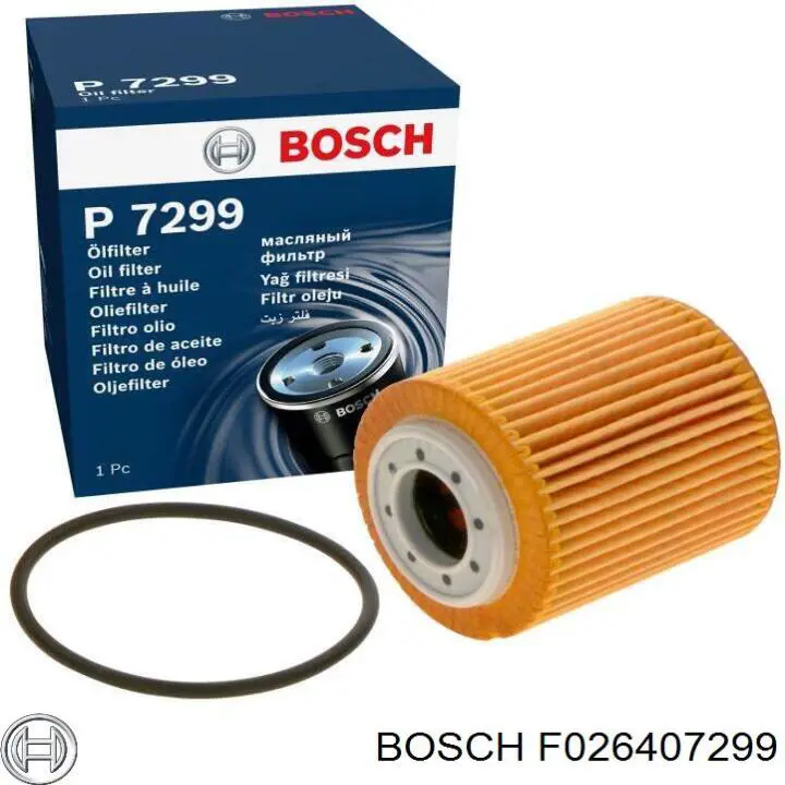 Фільтр масляний F026407299 Bosch