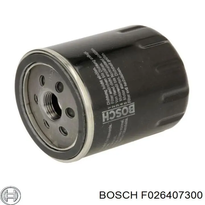 Фільтр масляний F026407300 Bosch