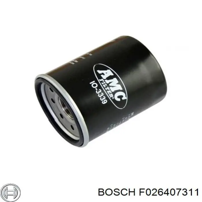 Масляный фильтр F026407311 Bosch