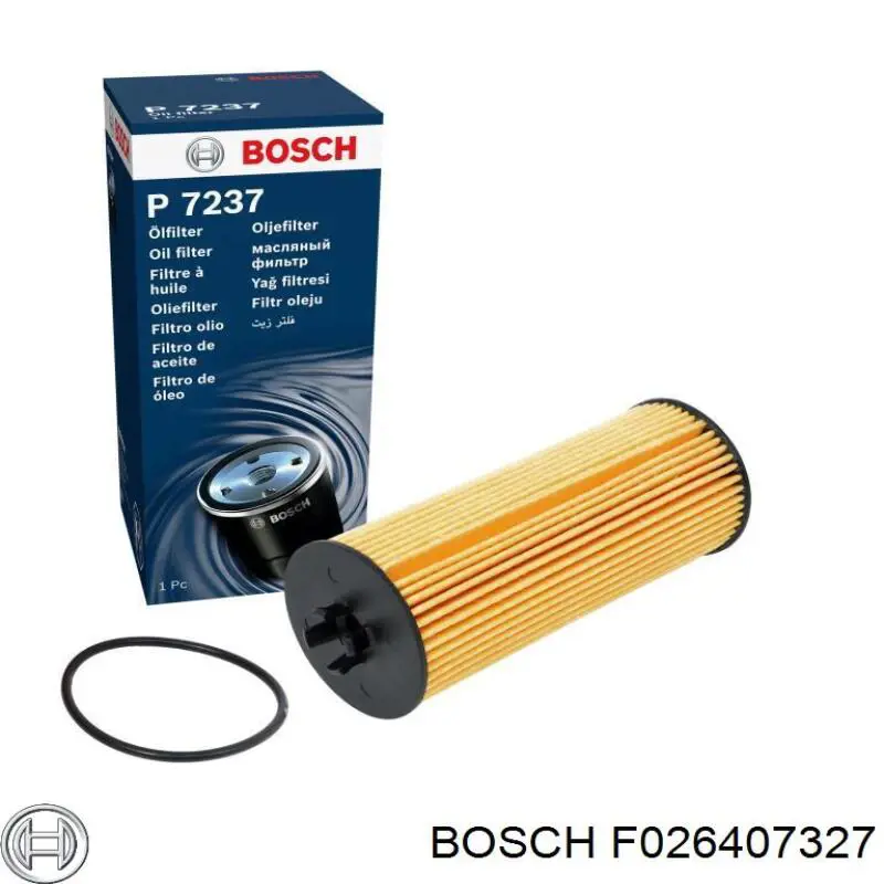 Filtro de aceite F026407327 Bosch