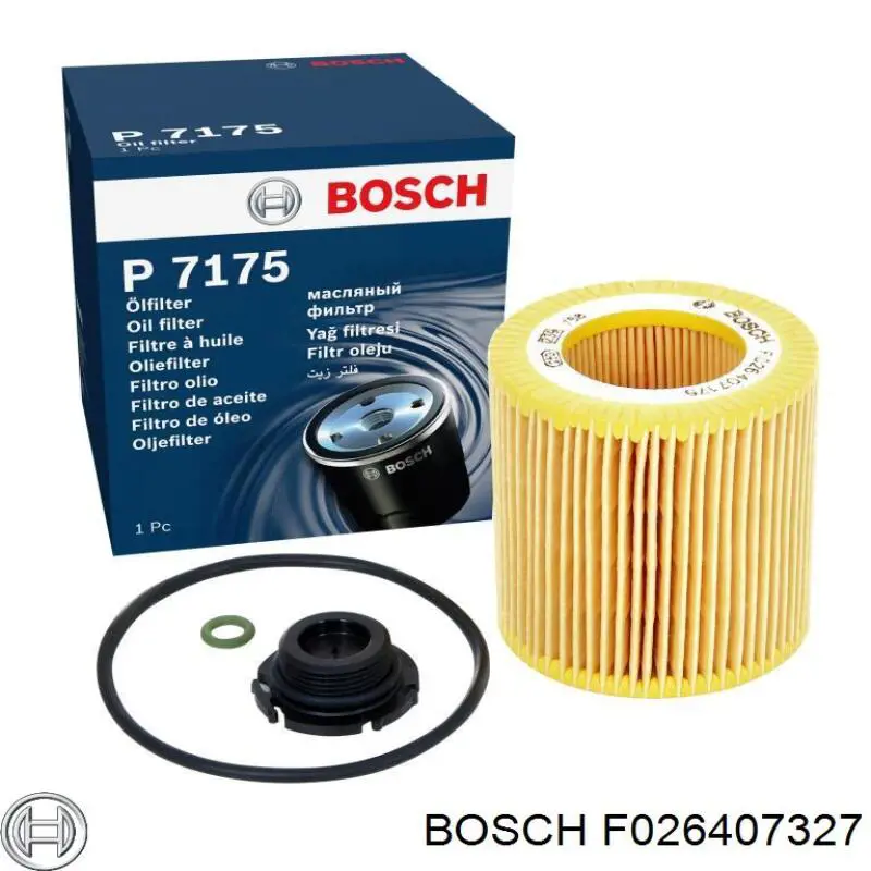 F026407327 Bosch filtro de óleo