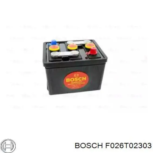 F026T02303 Bosch bateria recarregável (pilha)