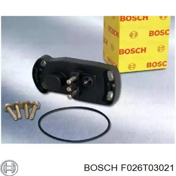 Датчик положения дроссельной заслонки (потенциометр) Bosch F026T03021