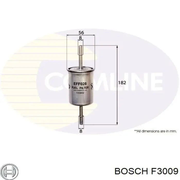 Купить F3009 Bosch Фильтр-отстойник топлива грубой очистки