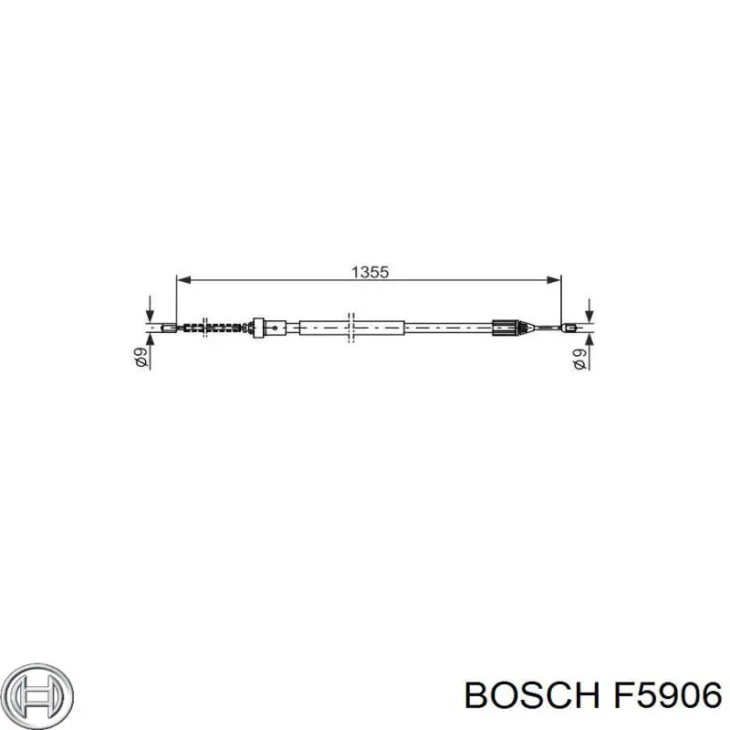 f5906 Bosch топливный фильтр