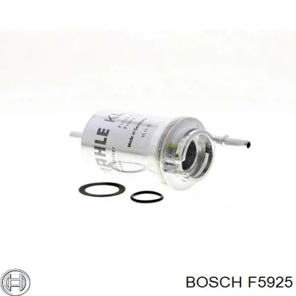 Фильтр тонкой очистки топлива Bosch F5925 цена, от 10.46 USD