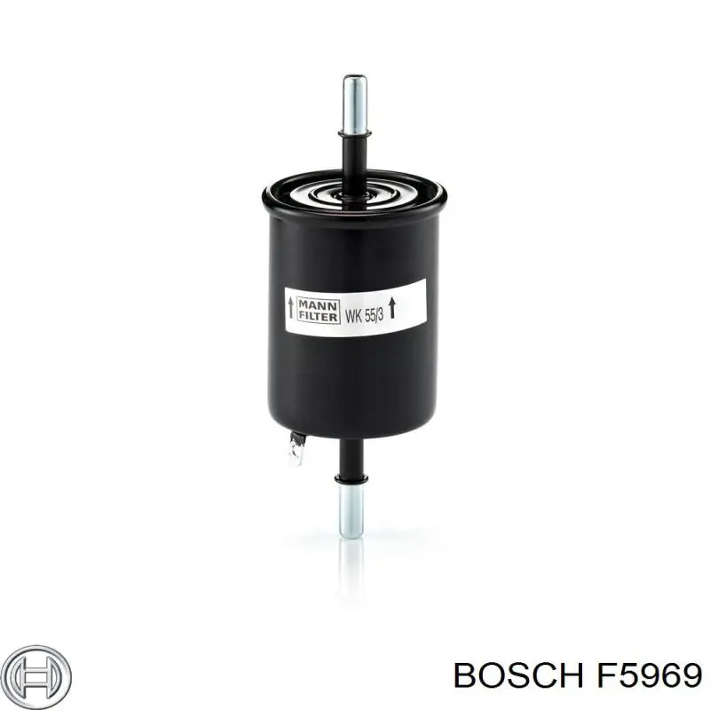f5969 Bosch топливный фильтр