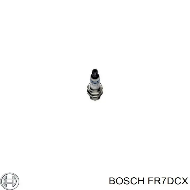 Свеча зажигания Bosch FR7DCX цена, от 3.52 USD