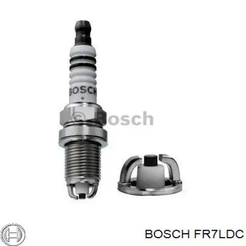 Свеча зажигания Bosch FR7LDC цена, от 2.51 USD