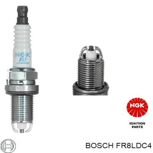 Купить FR8LDC4 Bosch Свечи автомобильные
