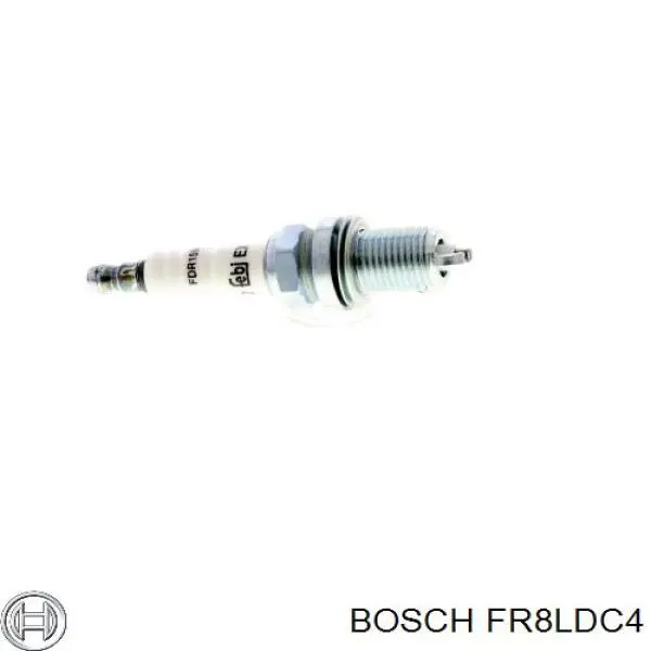 Свеча зажигания Bosch FR8LDC4 цена, от 3.27 USD