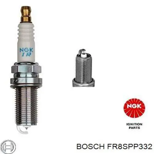 Свеча зажигания Bosch FR8SPP332 цена, от 10.10 USD