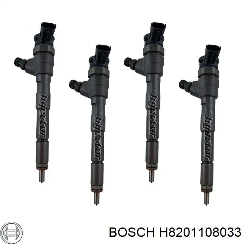 H8201108033 Bosch injetor de injeção de combustível