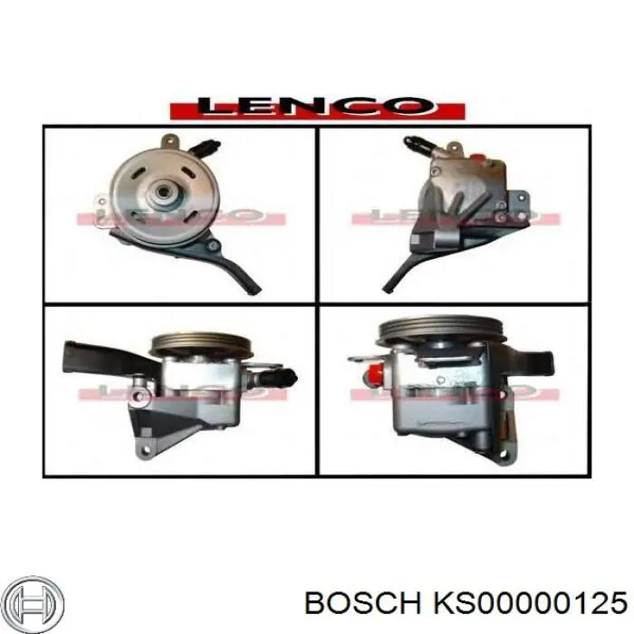 Насос гидроусилителя руля Bosch KS00000125