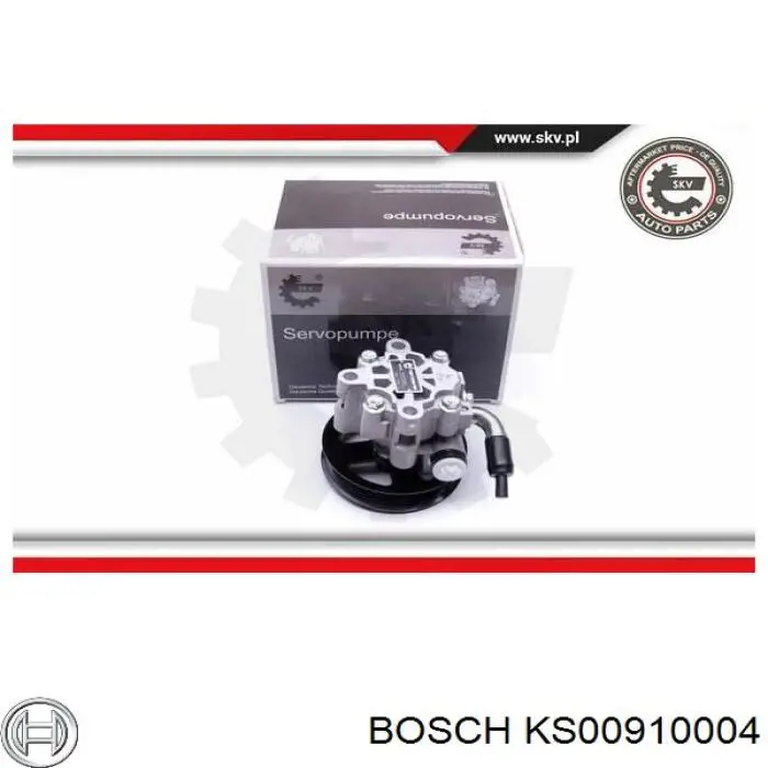 Bomba hidráulica de dirección KS00910004 Bosch