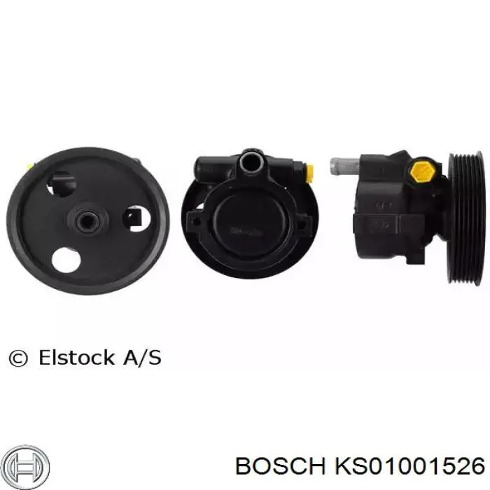 Bomba hidráulica de dirección KS01001526 Bosch