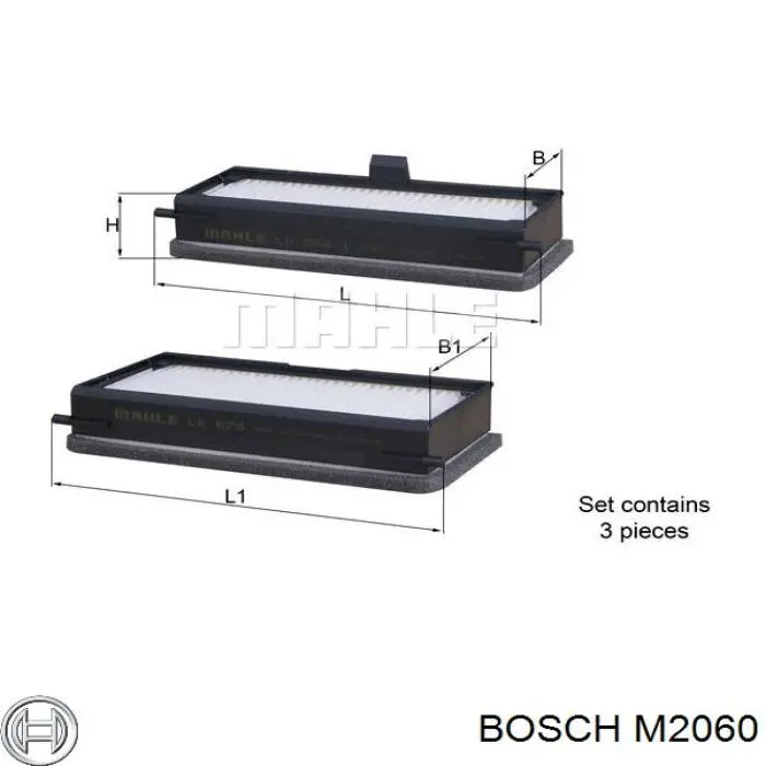M2060 Bosch Внутрисалонный фильтр