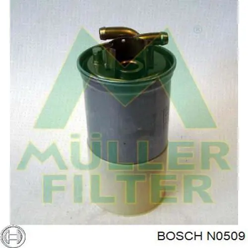 Фильтр тонкой очистки топлива Bosch N0509 цена, от 20.51 USD