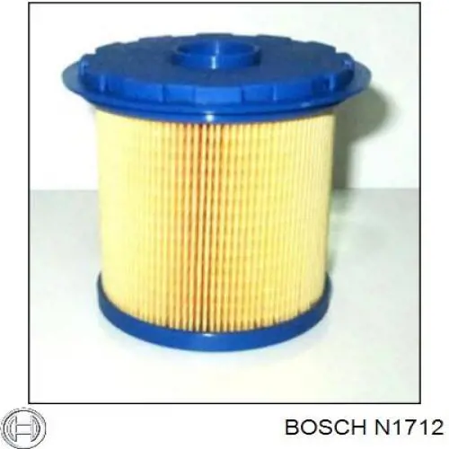 N1712 Bosch Фильтр топлива