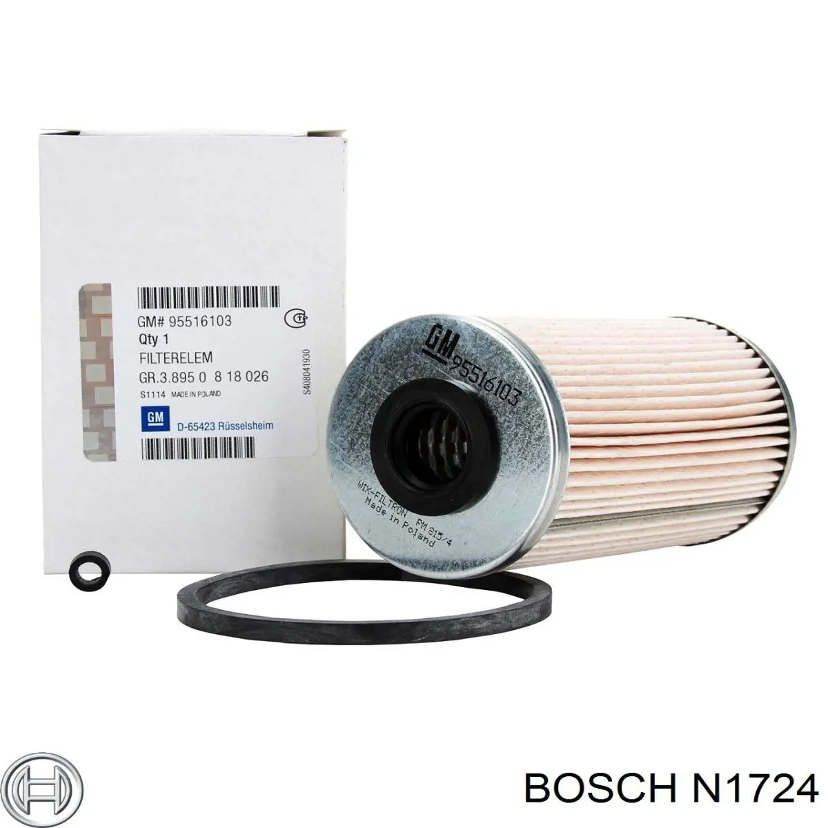 N1724 Bosch Фильтр топлива