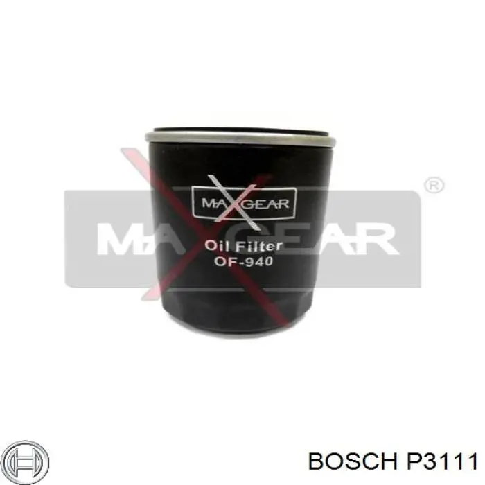 P3111 Bosch Масляный фильтр двигателя