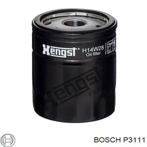 Купить P3111 Bosch Фильтр центробежный очистки масла