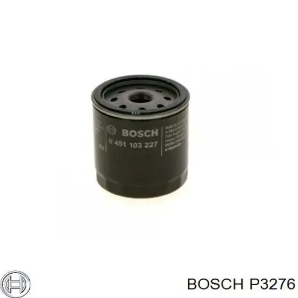 Купить P3276 Bosch Фильтр центробежный очистки масла