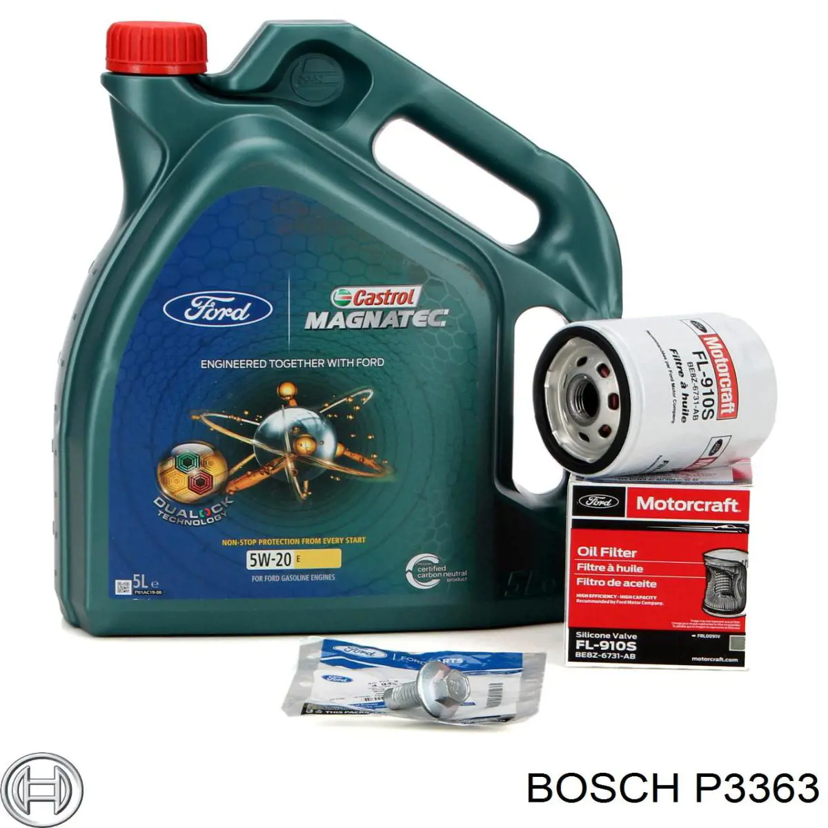 Filtro de aceite P3363 Bosch