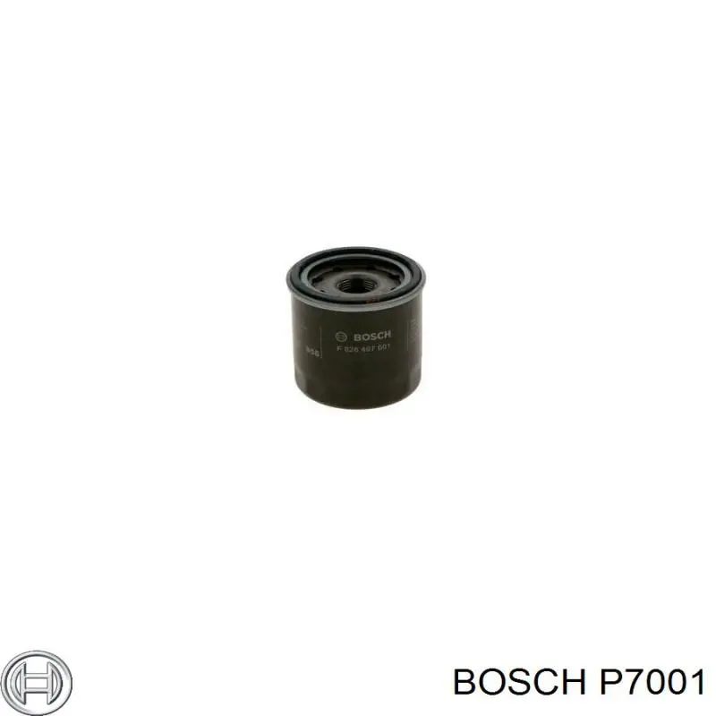 P7001 Bosch Масляный фильтр двигателя