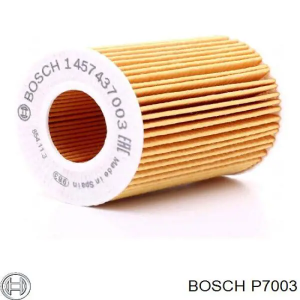 P7003 Bosch Масляный фильтр двигателя