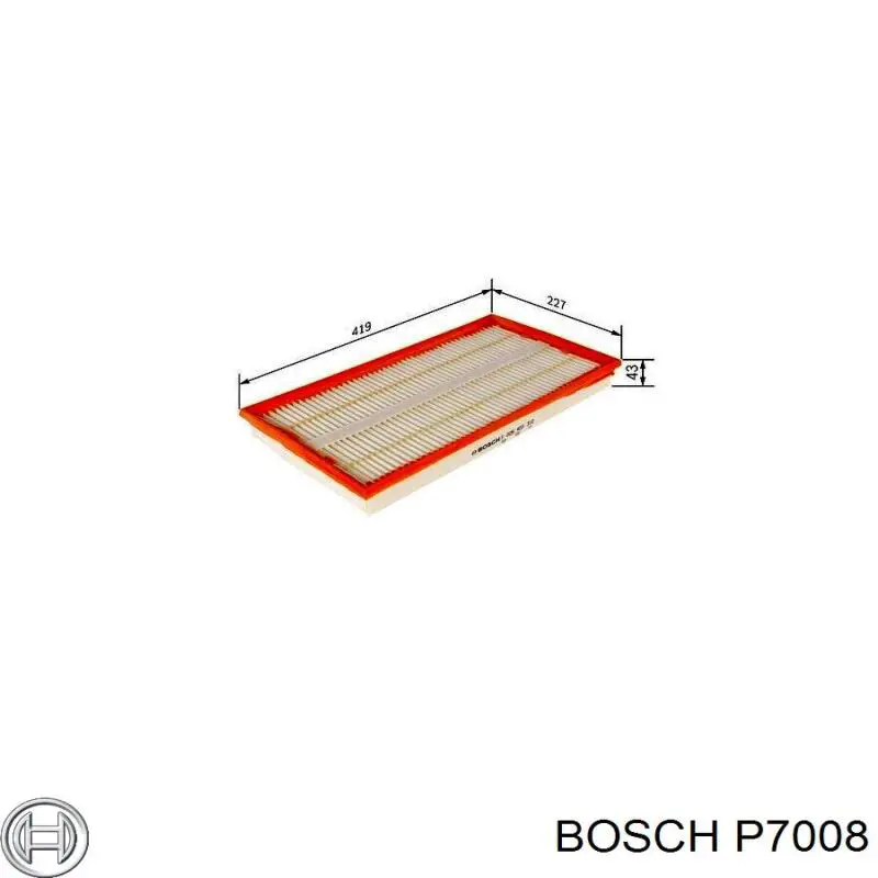 Масляный фильтр P7008 Bosch