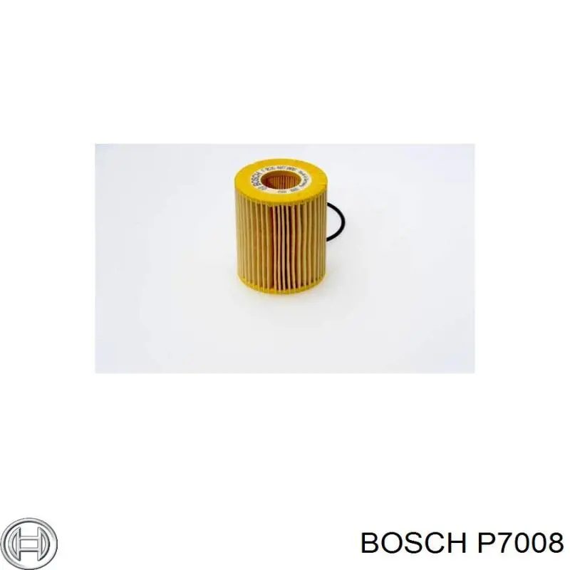 P7008 Bosch Масляный фильтр двигателя