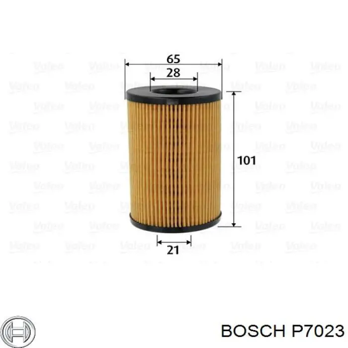 Купить P7023 Bosch Фильтр центробежный очистки масла